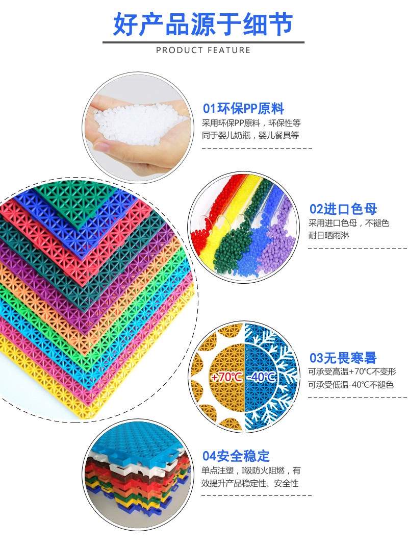 懸浮拼裝地板細節 懸浮拼裝地板細節